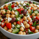 Authentic Mediterranean Chickpea Salad A Refreshing, Nutrient-Packed Delight