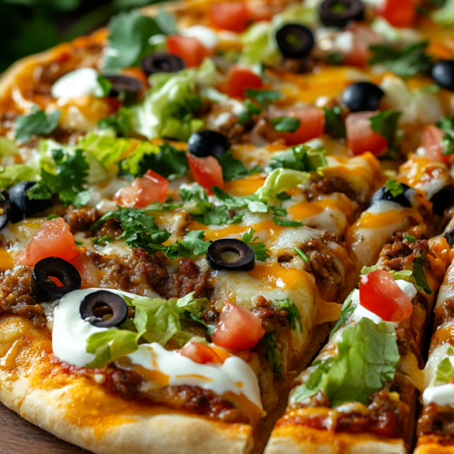 Best Taco Pizza Recipe Bold, Spicy, and Delicious