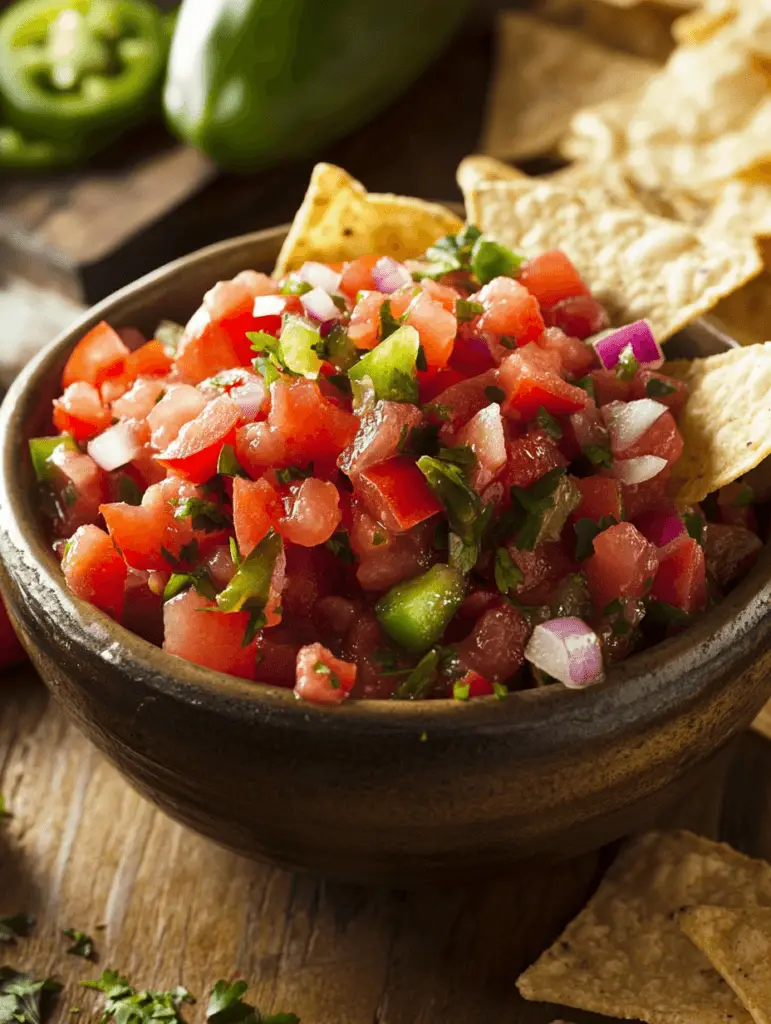 Easy & Fresh Homemade Salsa Recipe | Best Recipe for Making Salsa