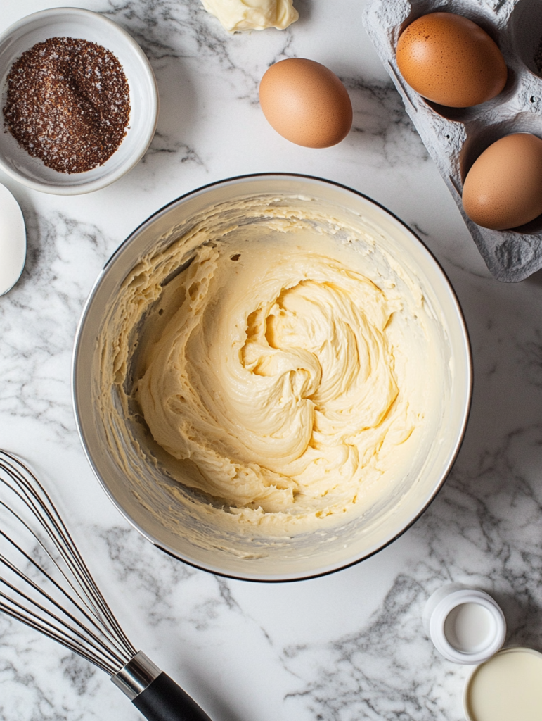 Ingredients for Cannoli Poke Cake