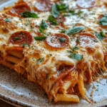 The Best Pasta Pizza Casserole Recipe – Baked Pasta Pizza Hut Style