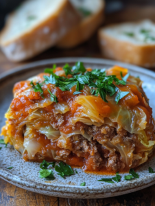 Easy Cabbage Roll Casserole - Best Dinner Recipe