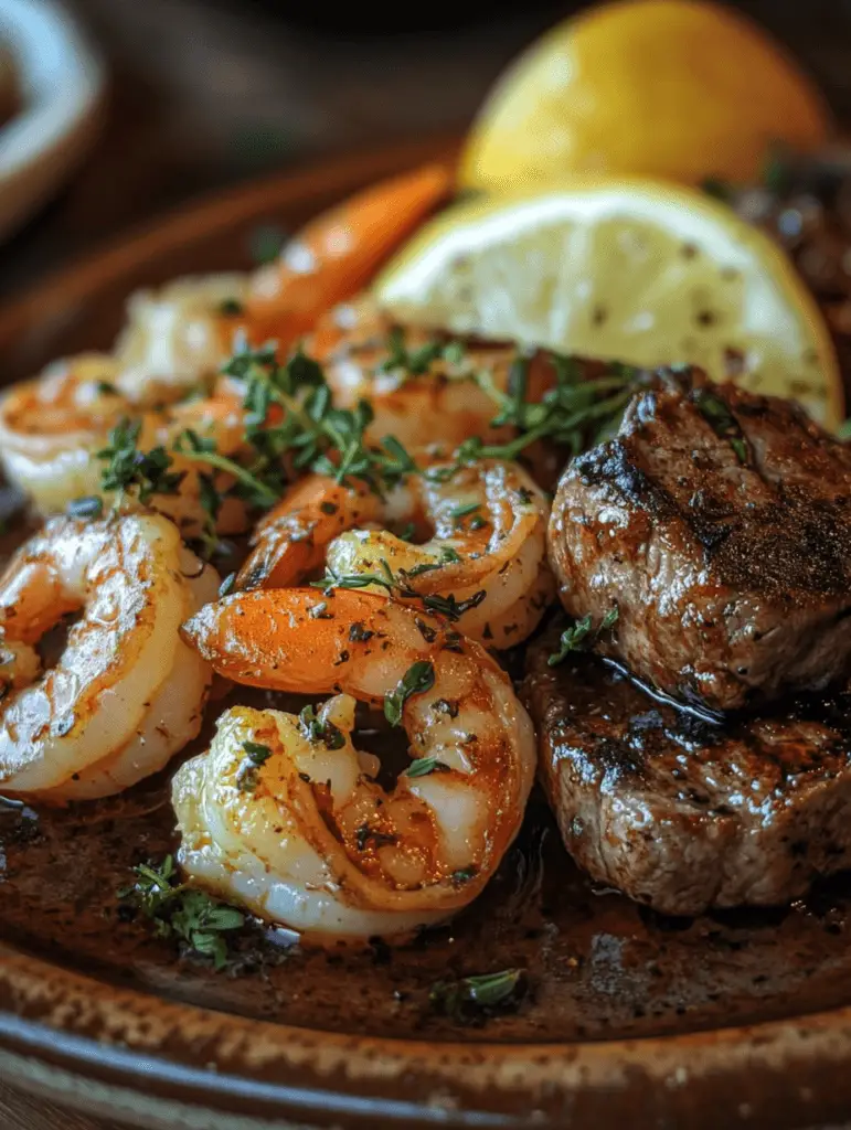 Perfect Recipe for Shrimp and Steak - A Must-Try Surf and Turf Dish