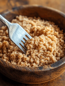 In a separate bowl, combine Bisquick mix, brown sugar, and cinnamon. Cut in the butter until the mixture resembles coarse crumbs.