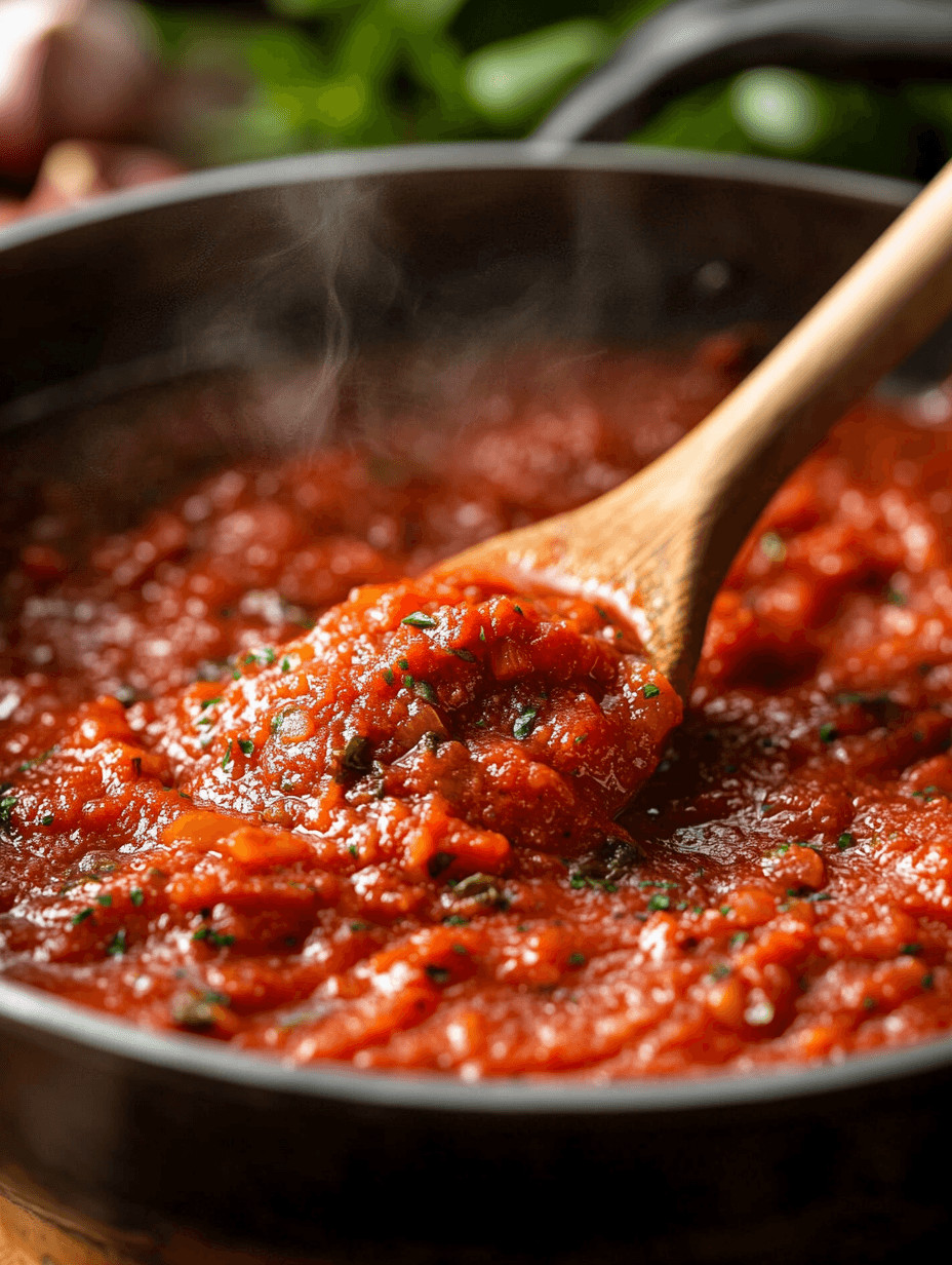 Homemade Spaghetti Sauce