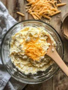 In a bowl, whisk the eggs, milk, salt, pepper, paprika, and garlic powder until well combined.