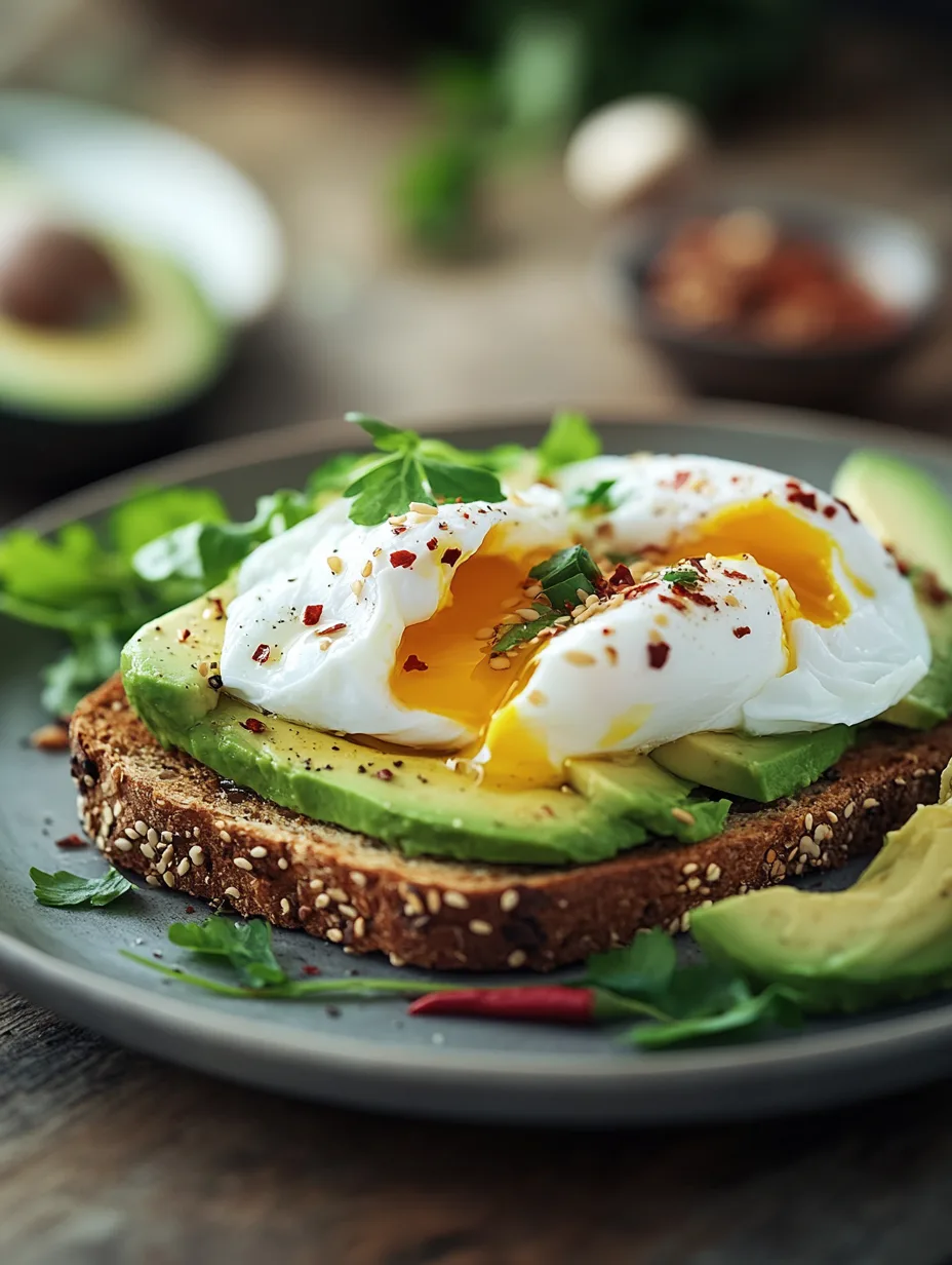 Healthy Avocado Toast with Poached Eggs: A Perfect Breakfast Recipe