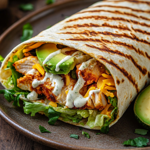 Spicy Chicken Wrap