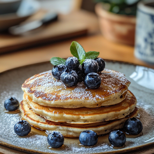 Blueberry Pancakes: Fluffy, Fruity, and Delicious