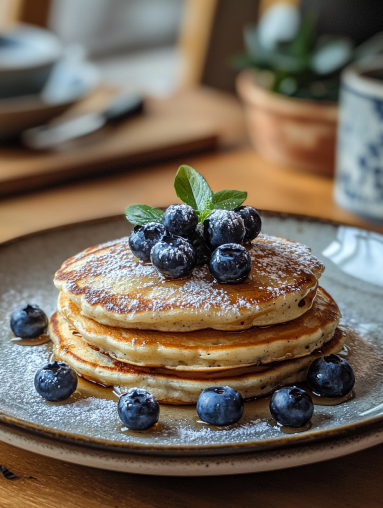 Blueberry Pancakes: Fluffy, Fruity, and Delicious