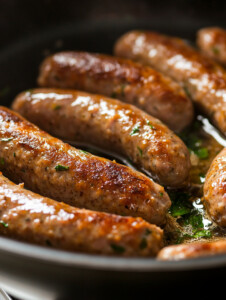 Cook sausage in a skillet over medium heat until browned and crumbly. Drain excess fat and set aside to cool.