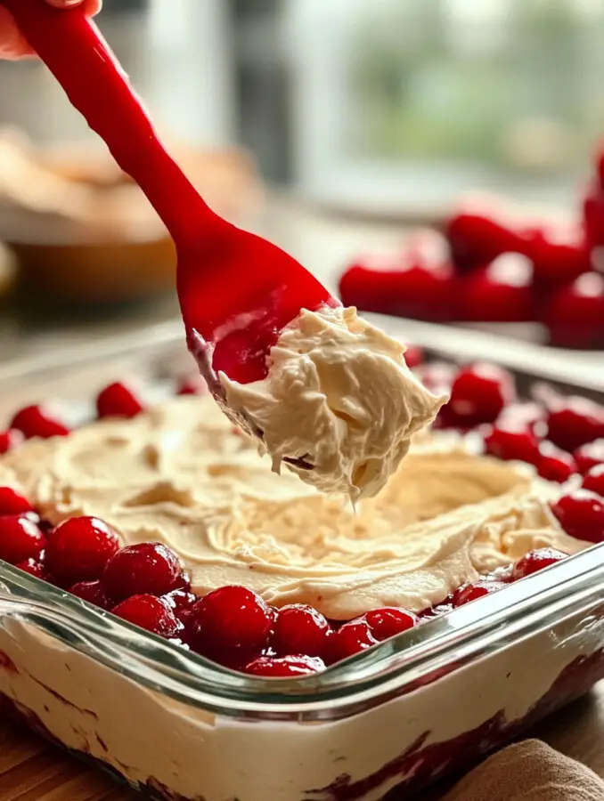 Fold sour cream into the prepared pudding until fully combined.