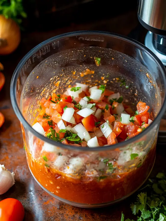 In a large pot, heat 2 tbsp of oil. Add the marinated goat meat and sear on all sides for 5 minutes.