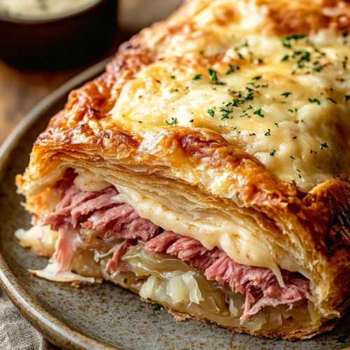 Irresistible Reuben Crescent Bake: A Comforting Classic with a Twist