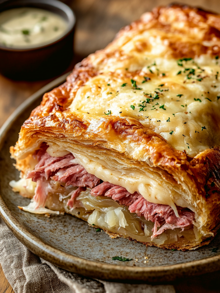 Irresistible Reuben Crescent Bake: A Comforting Classic with a Twist