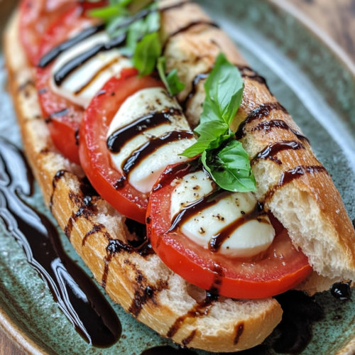 Caprese Baguette Sandwich