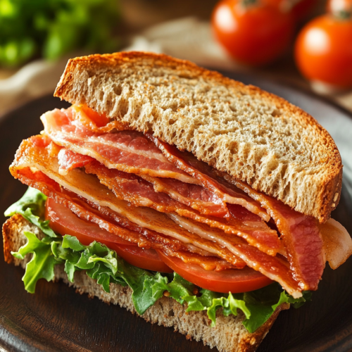 BLT Sandwich (Bacon, Lettuce, and Tomato)