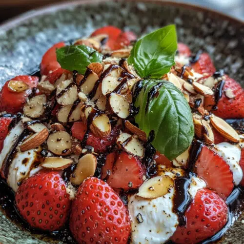 Burrata Strawberry Salad – A Fresh and Elegant Delight