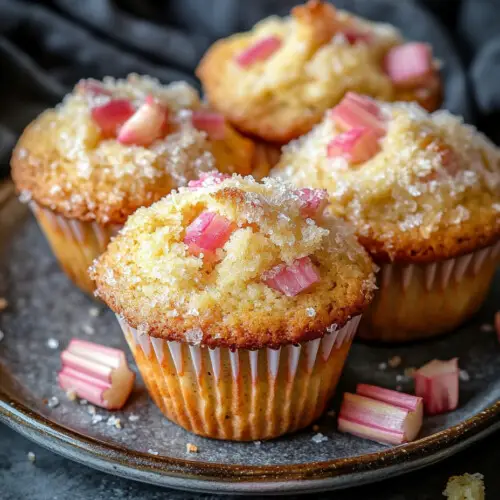 Rhubarb Muffins: A Tangy Treat You’ll Bake Again and Again
