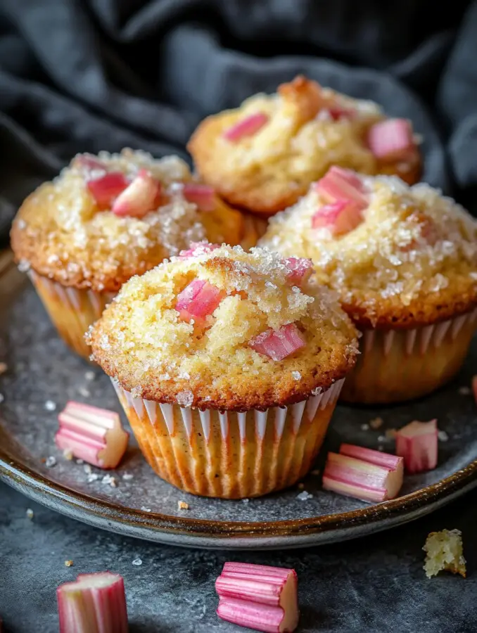 Rhubarb Muffins: A Tangy Treat You’ll Bake Again and Again