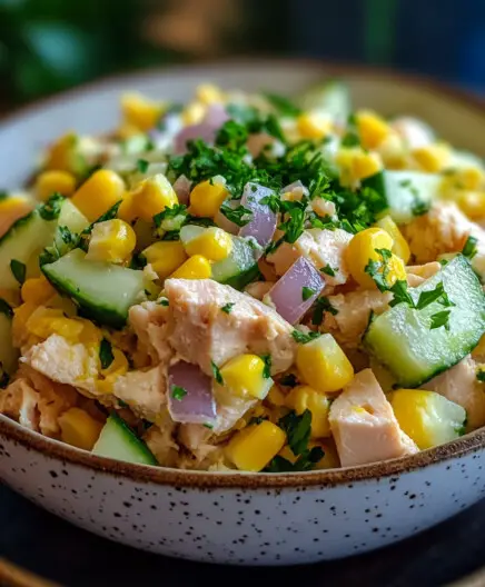 Creamy Tuna and Egg Salad: Quick, Healthy, and Delicious