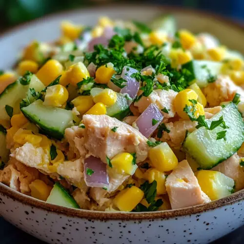 Creamy Tuna and Egg Salad: Quick, Healthy, and Delicious
