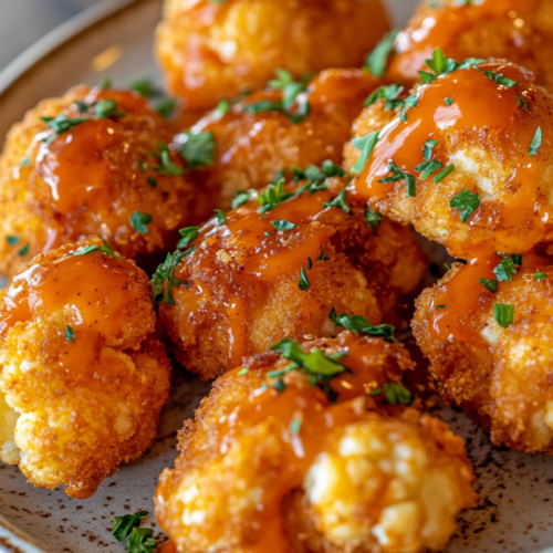 Recipe: Crispy Baked Cauliflower Bites