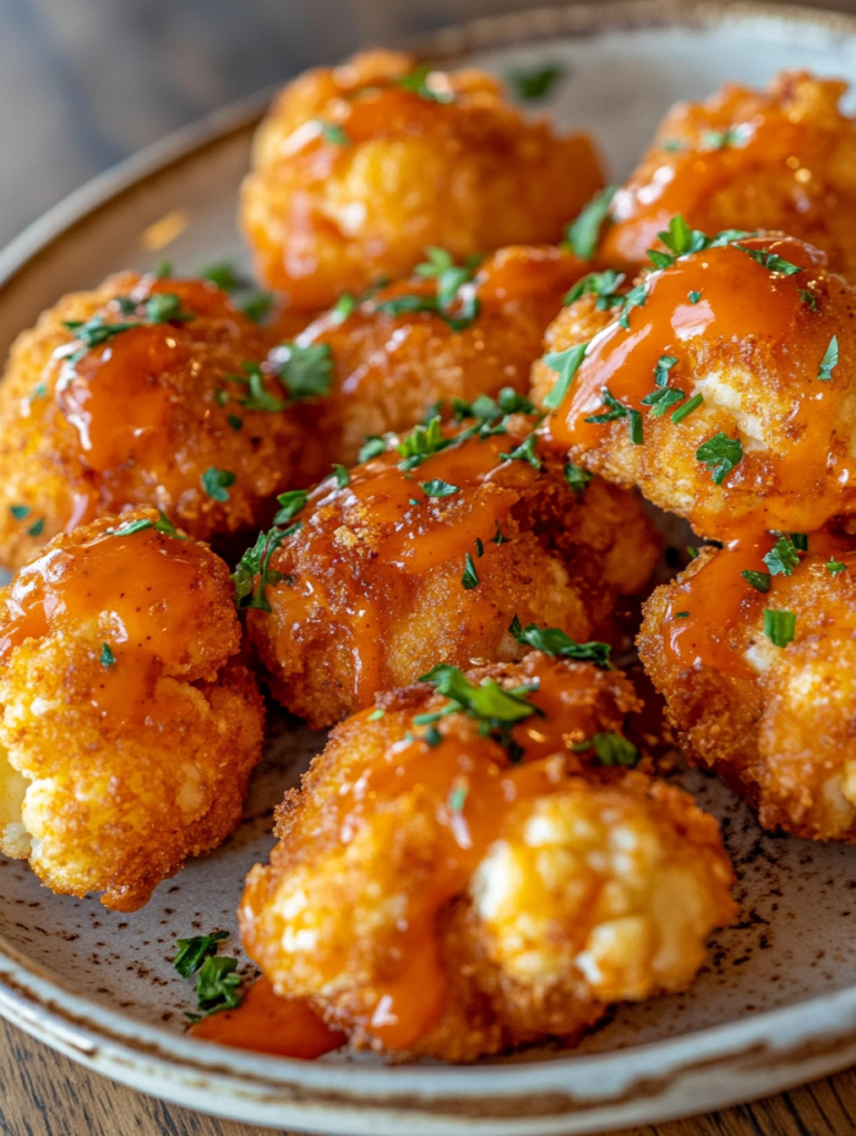 Recipe: Crispy Baked Cauliflower Bites