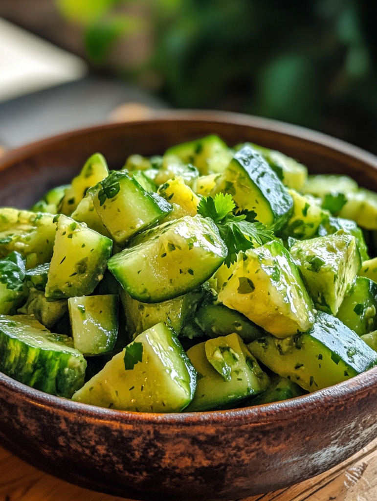 Avo and Cucumber Salad – Refreshing and Healthy Recipe