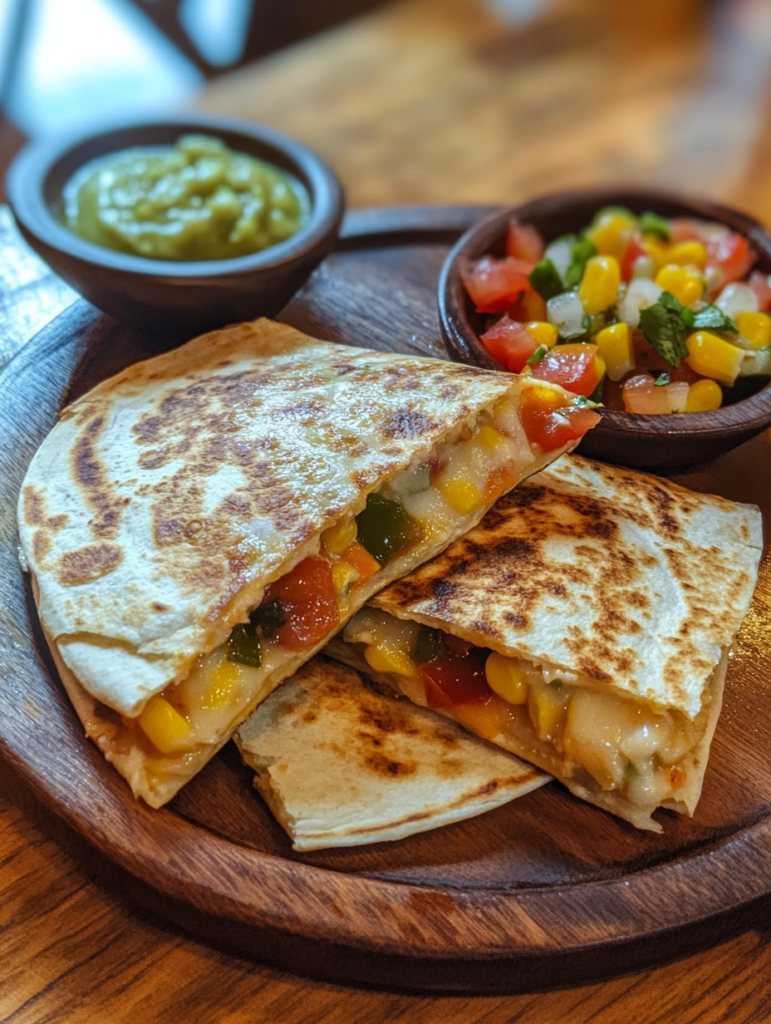 Easy Veggie Quesadillas