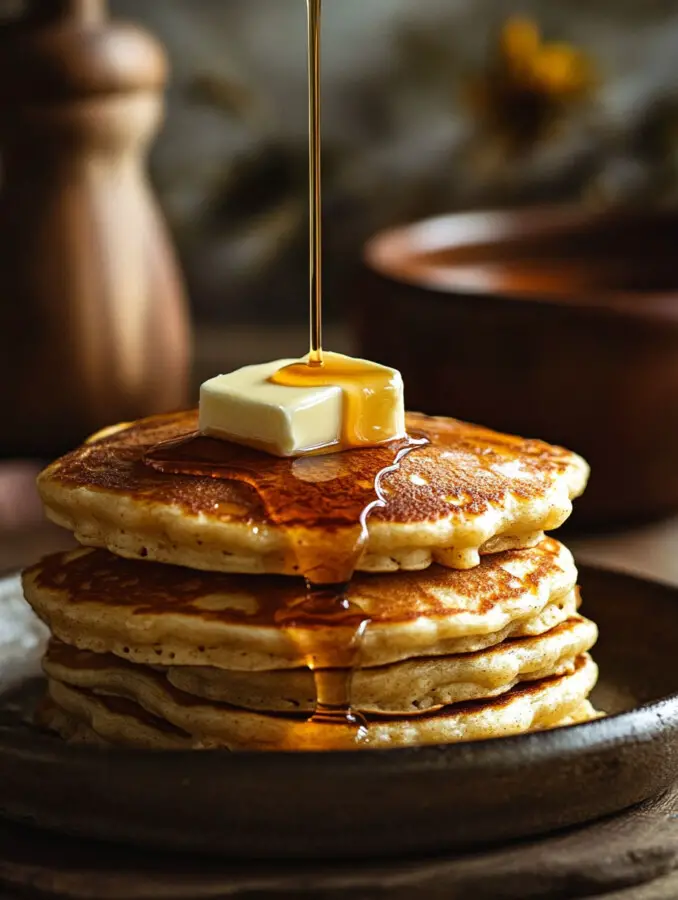 Classic Buttermilk Pancakes: Fluffy, Golden, and Irresistible