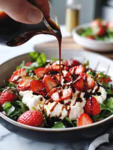 In a small bowl, whisk together balsamic glaze, olive oil, honey, lemon juice, sea salt, and black pepper until well combined.