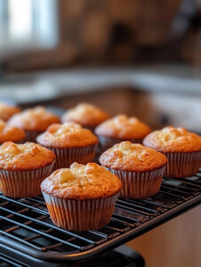 Bake for 20–25 minutes or until a toothpick inserted in the center comes out clean. Cool in pan for 10 minutes, then transfer to a rack.