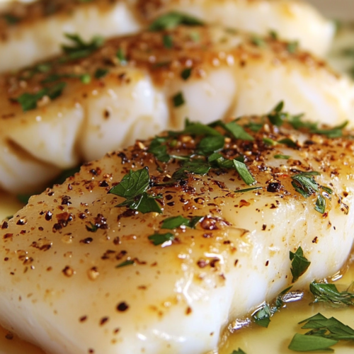 Oven-Roasted Cod with Herbs