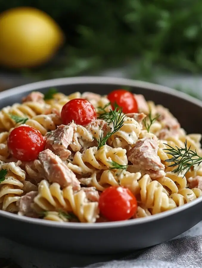 Simple Tuna Pasta Salad: Quick and Healthy Lunch Idea