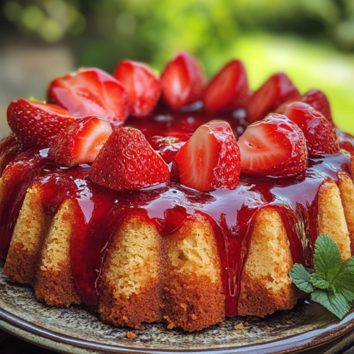 Strawberry Poke Cake – Moist and Flavorful Dessert