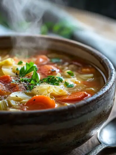 Hearty and Flavorful Cabbage Soup Recipe – Easy & Nutritious
