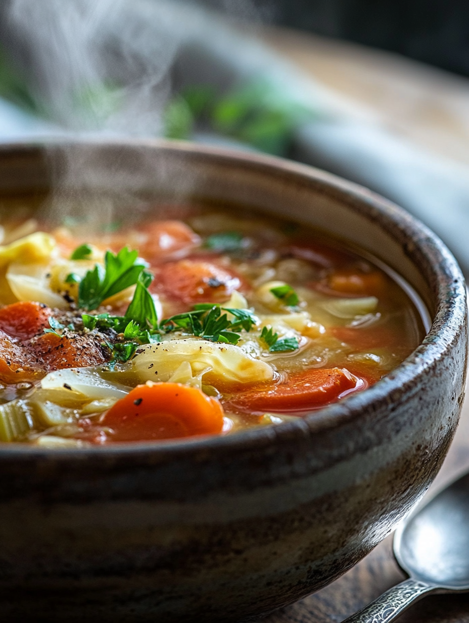Hearty and Flavorful Cabbage Soup Recipe – Easy & Nutritious