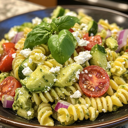 Avocado Pasta Salad Recipe – A Delicious and Healthy Delight