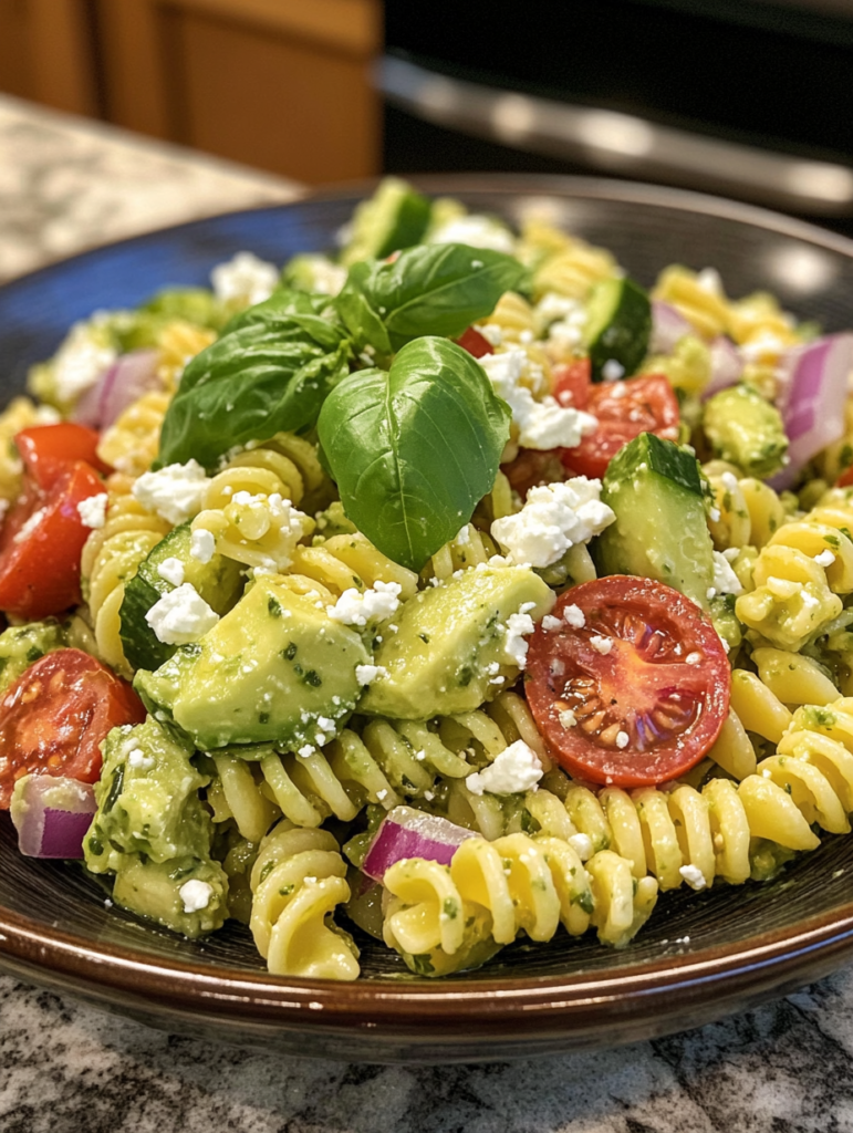 Avocado Pasta Salad Recipe – A Delicious and Healthy Delight