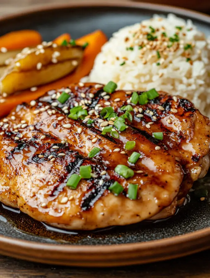 Grilled Teriyaki Chicken – Juicy, Flavorful & Easy Recipe