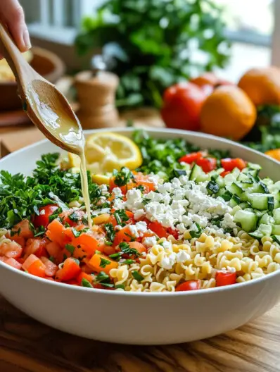 Easy and Fresh Pasta Salad Recipe