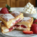 Fried Strawberry Cheesecake Sandwiches Recipe