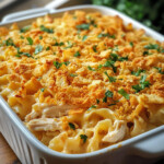​Cheesy Chicken Noodle Casserole: A Comforting Classic for the Whole Family​