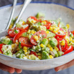 Avocado Feta Corn Salad
