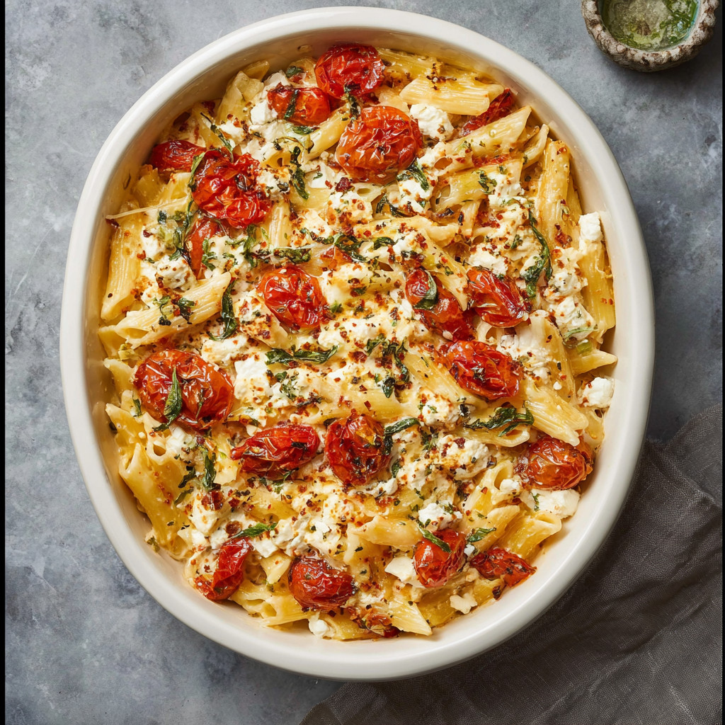Baked Feta Pasta