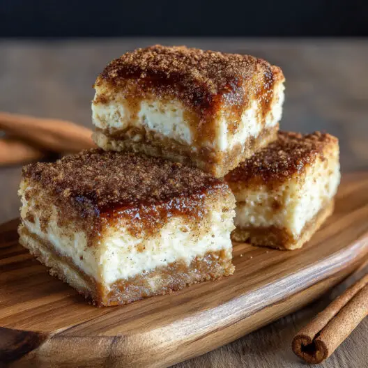 Churro Cheesecake Bars
