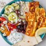 Crispy Halloumi Greek Power Bowl