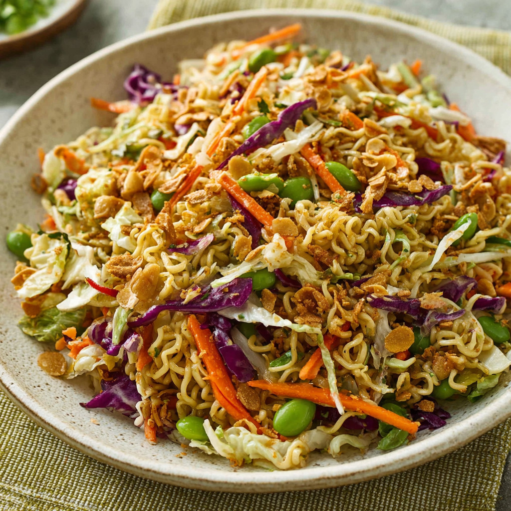 Crunchy Ramen Noodle Salad