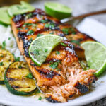 Honey Lime Grilled Salmon